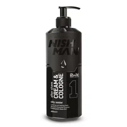 NISHMAN AFTER SHAVE CREAM + COLOGNE 2IN1 (CITY SENIOR) - 400ML