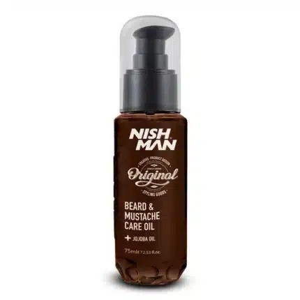 NISHMAN BEARD & MUSTACHE CARE OIL - 75ML