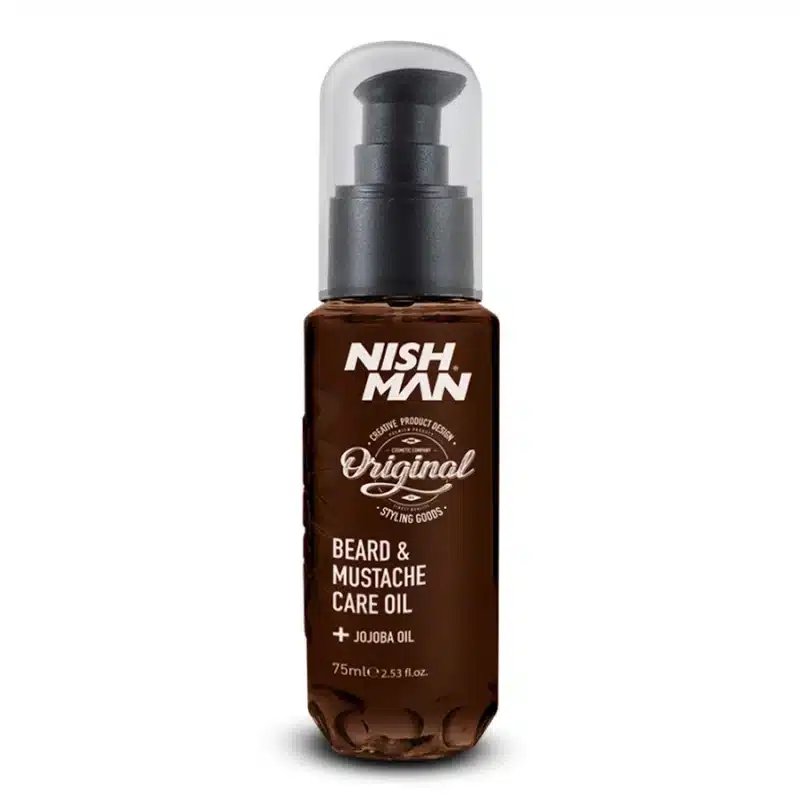 NISHMAN BEARD & MUSTACHE CARE OIL - 75ML