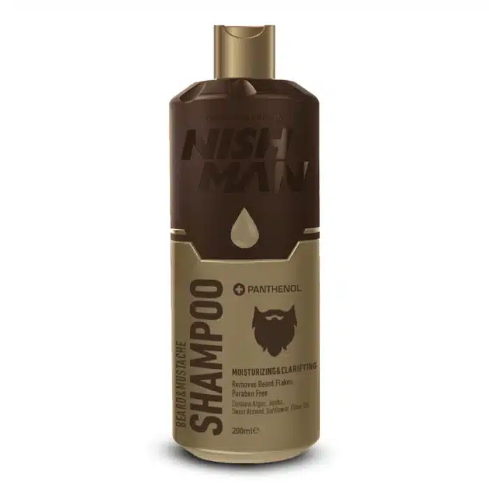 NISHMAN BEARD & MUSTACHE CARE SHAMPOO - 200ML