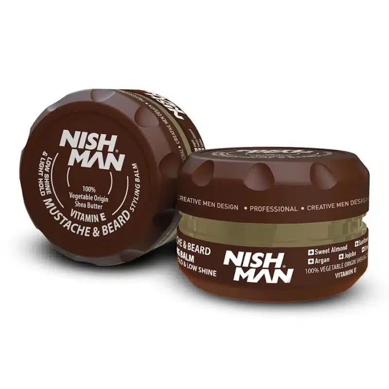 NISHMAN BEARD & MUSTACHE STYLING BALM - 100ML