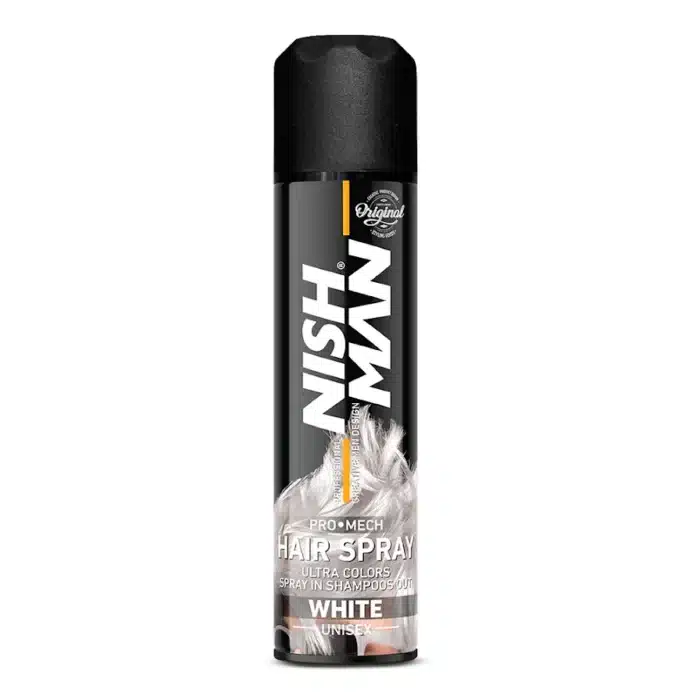 NISHMAN HAIR COLORING MECH SPRAY WHITE -150ML