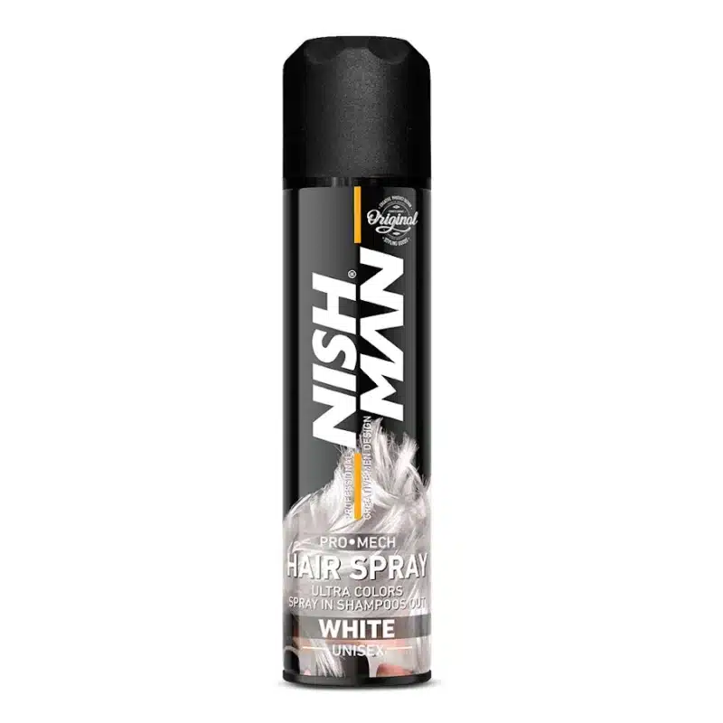 NISHMAN HAIR COLORING MECH SPRAY WHITE -150ML