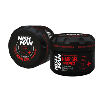 NISHMAN ULTRA HOLD HAIR STYLING GUMMY 5+ NEW - 300ML