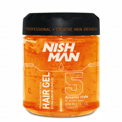NISHMAN ULTRA STRONG HAIR STYLING GEL N.5 - 750ML